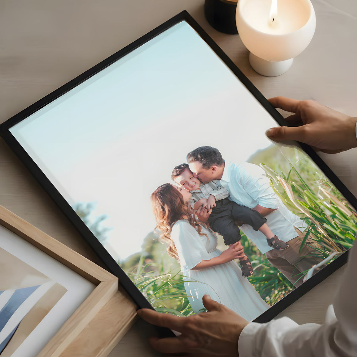 Mounted photo prints — preview