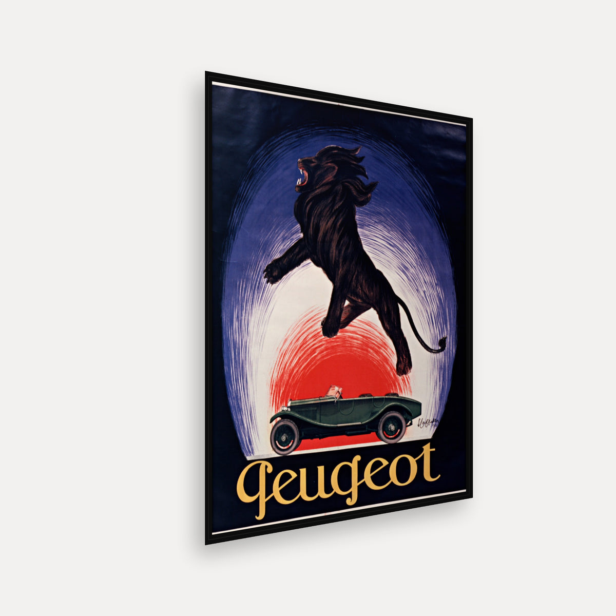 Peugeot · 1925 · Leonetto Cappiello — Vintage Poster Print