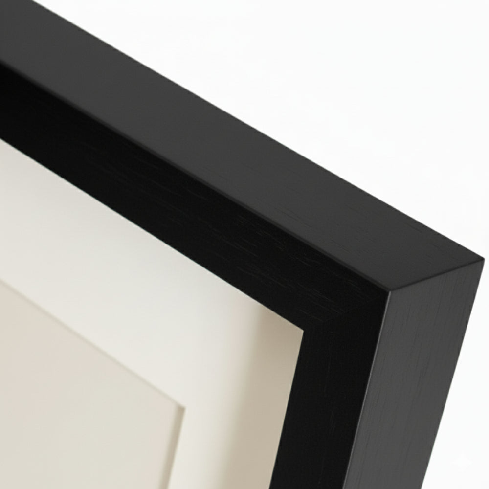 Black Wood Frame