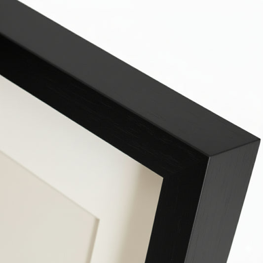 Black Wood Frame