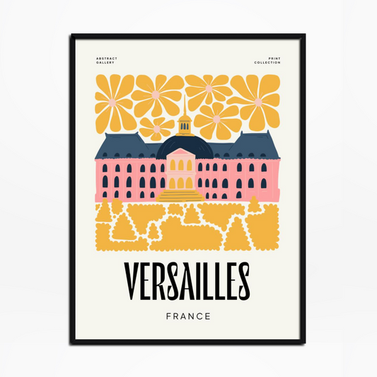 Château de Versailles Floral Print