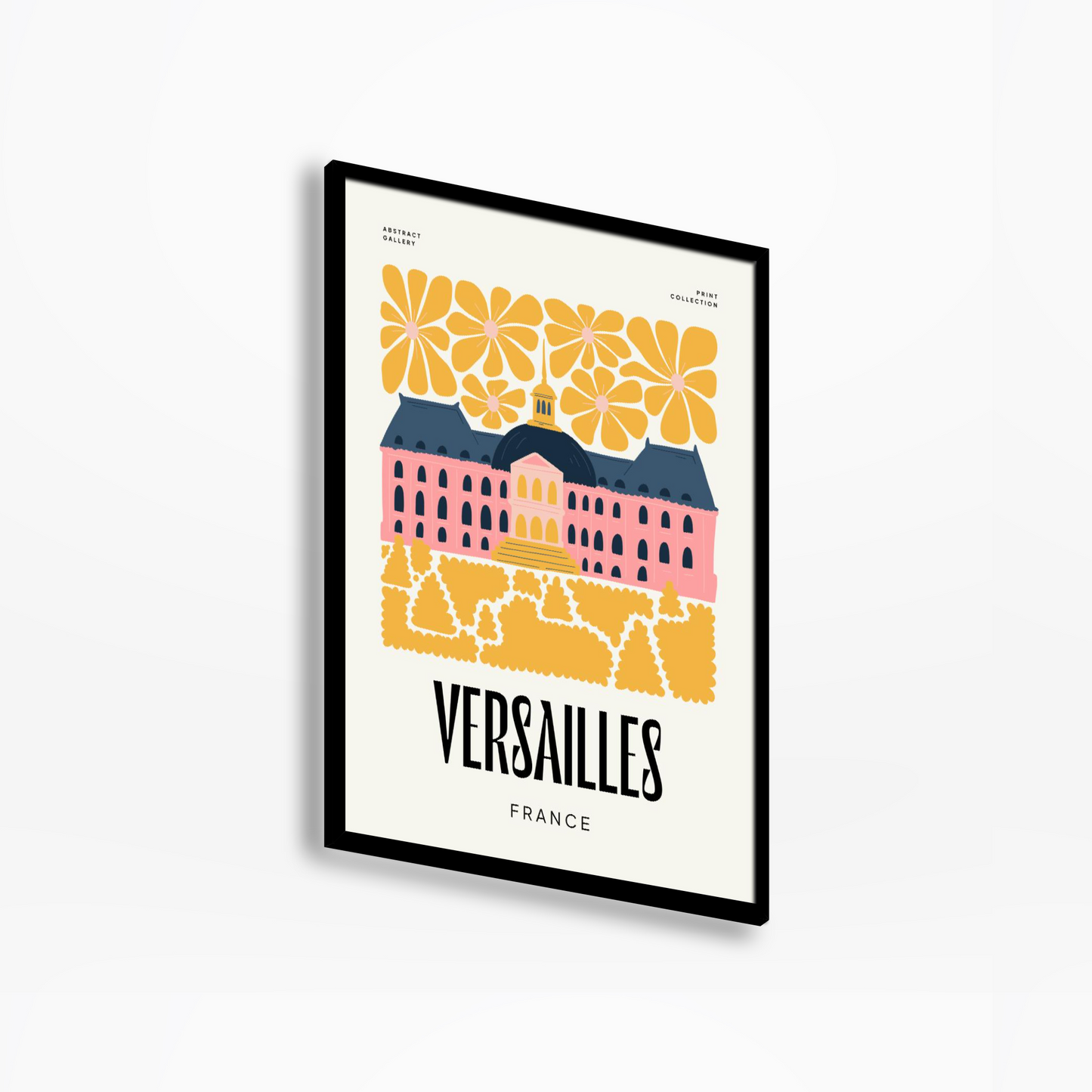 Château de Versailles Floral Print