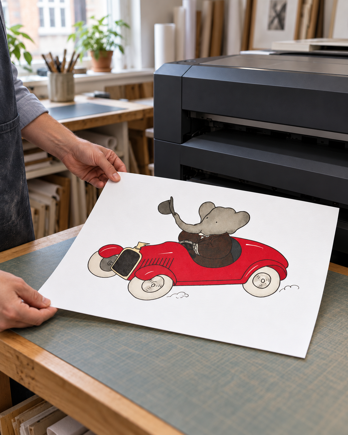 babar limited edition — artwork printing