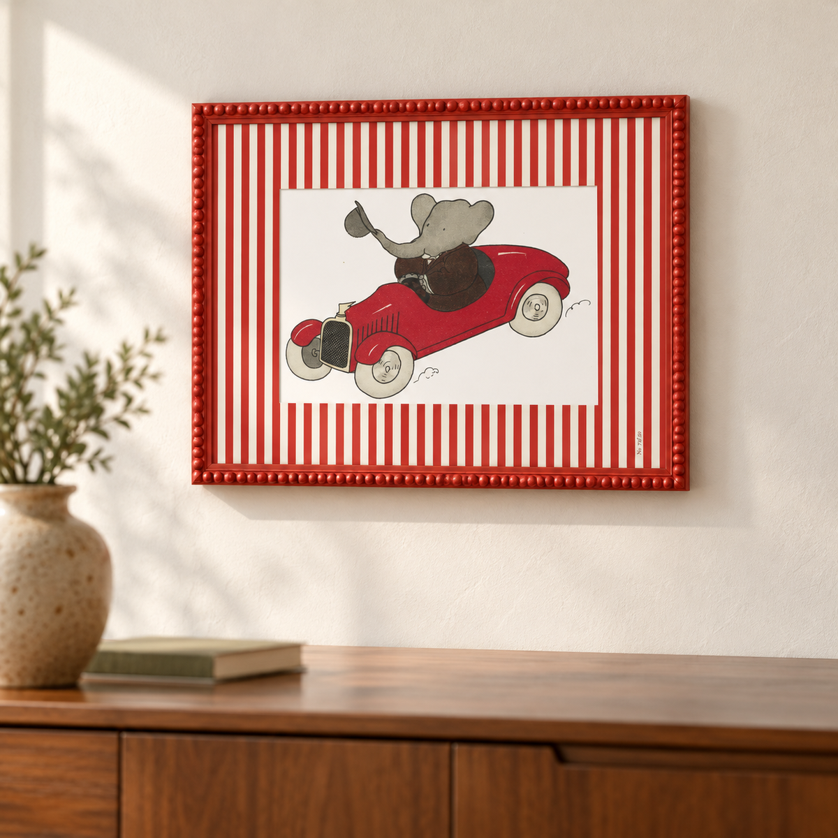 babar limited edition — on the wall