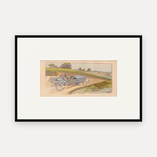Coupe Gordon-Bennett 1905, Brasier - Ernest Montaut framed print
