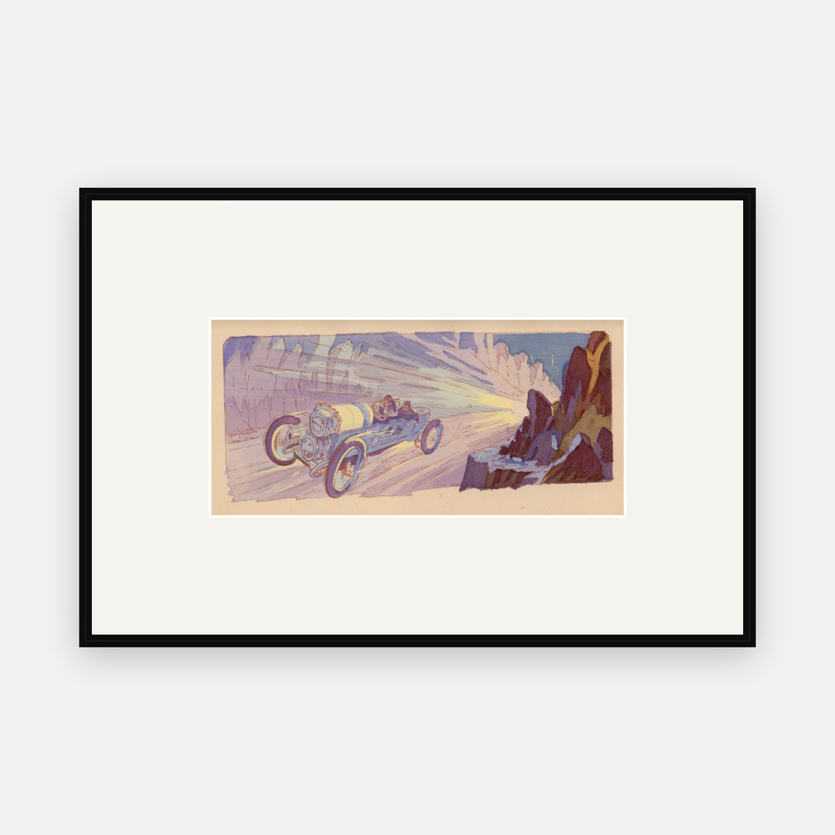 Lavalette-Eisemann Magneto - Ernest Montaut framed print
