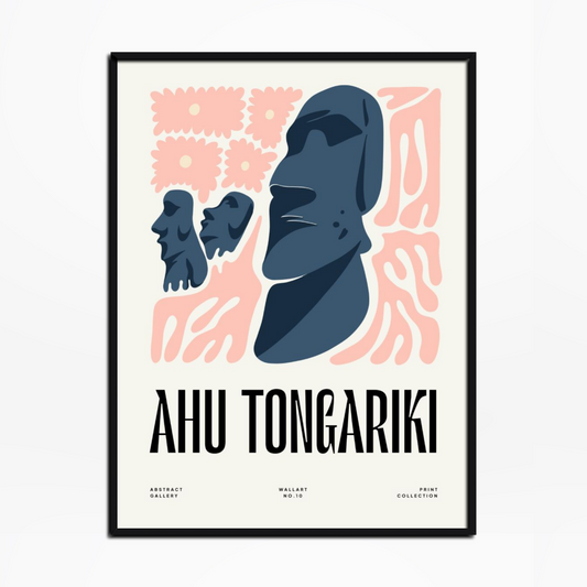 Ahu Tongariki Floral Print