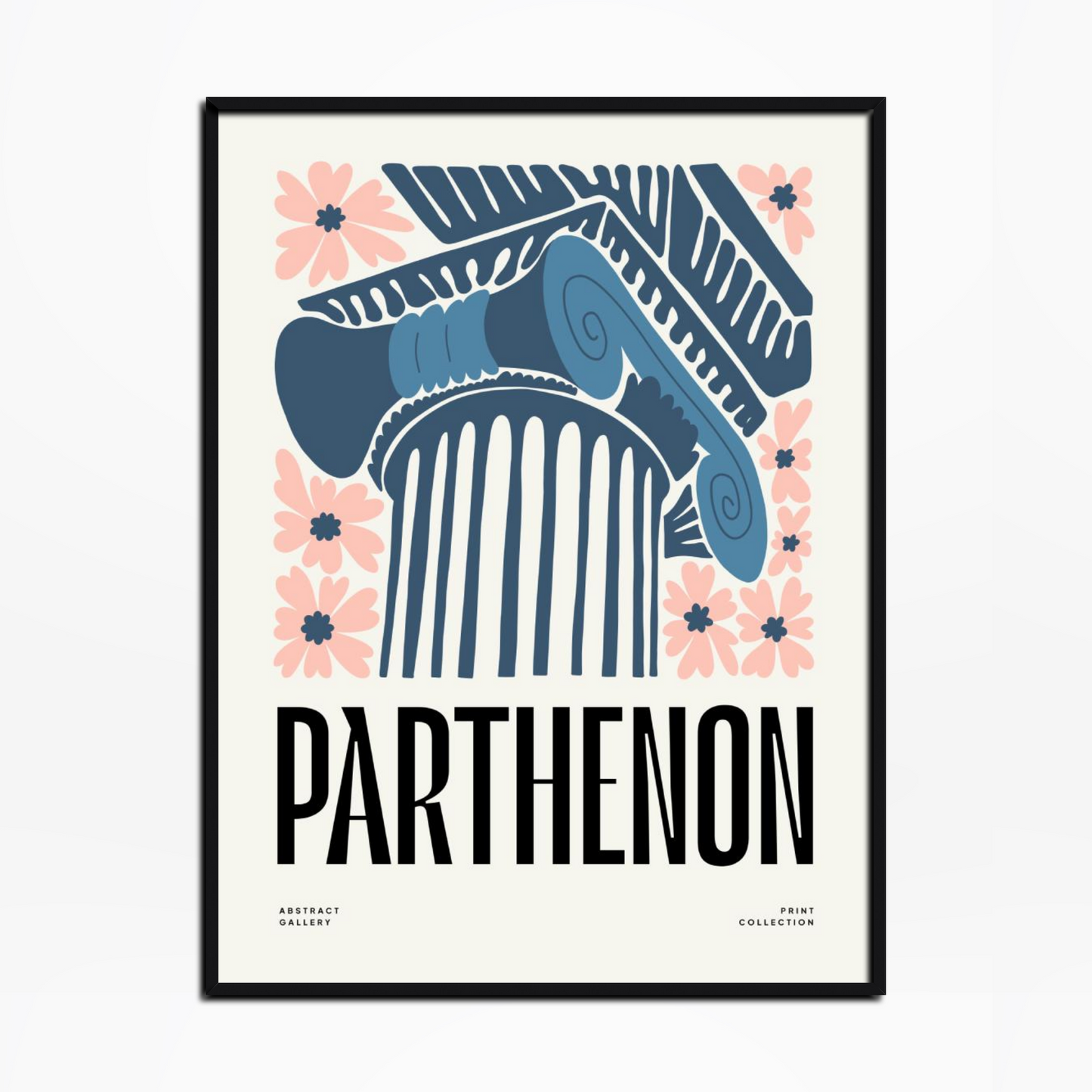 Parthenon Floral Print