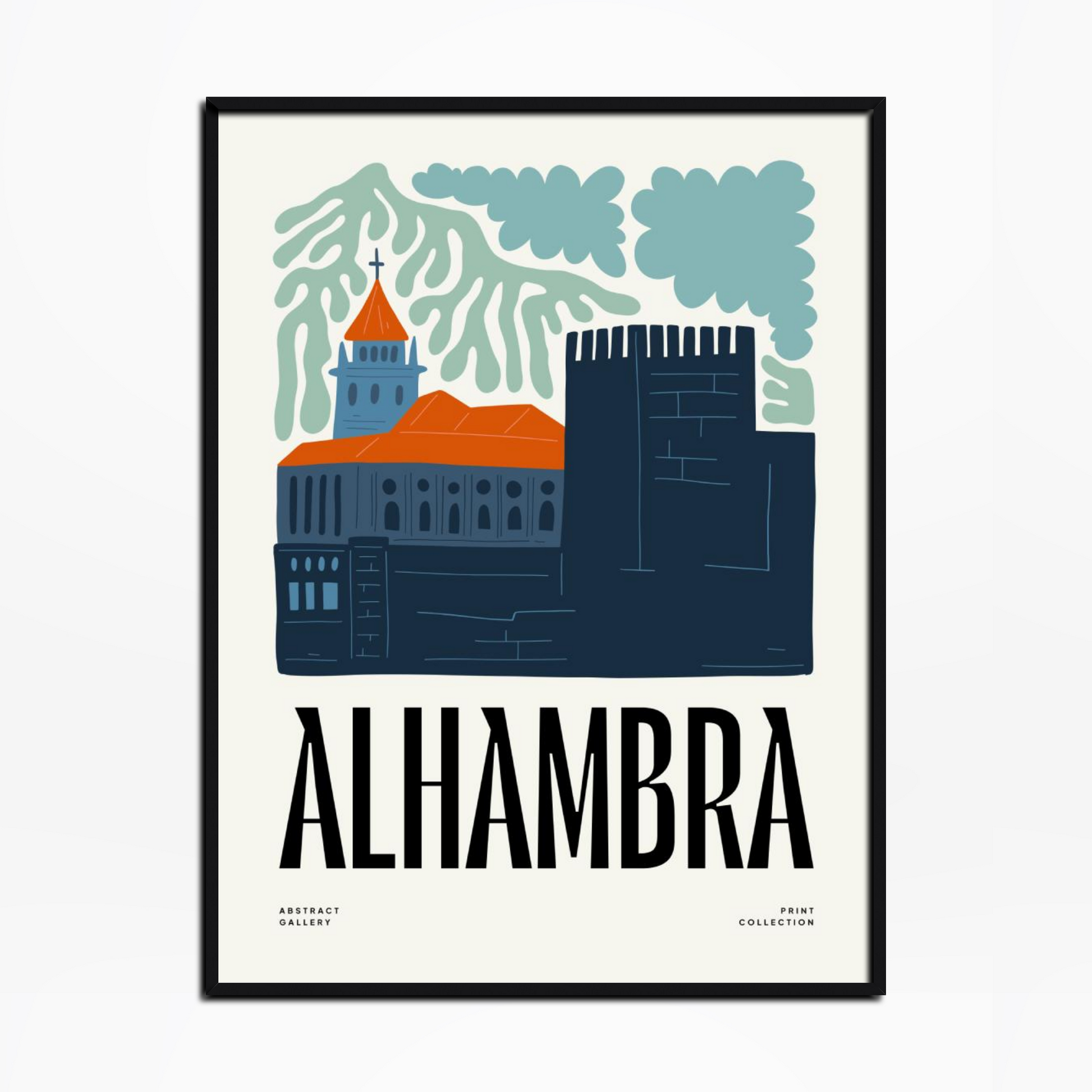 Alhambra Floral Print