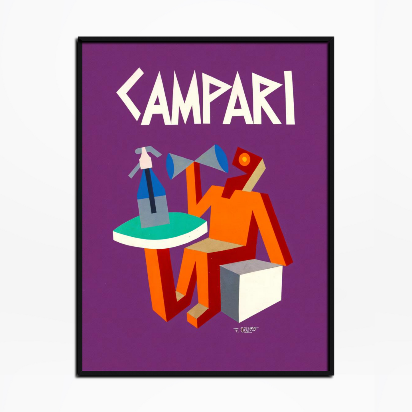 1927 Campari Drink Poster