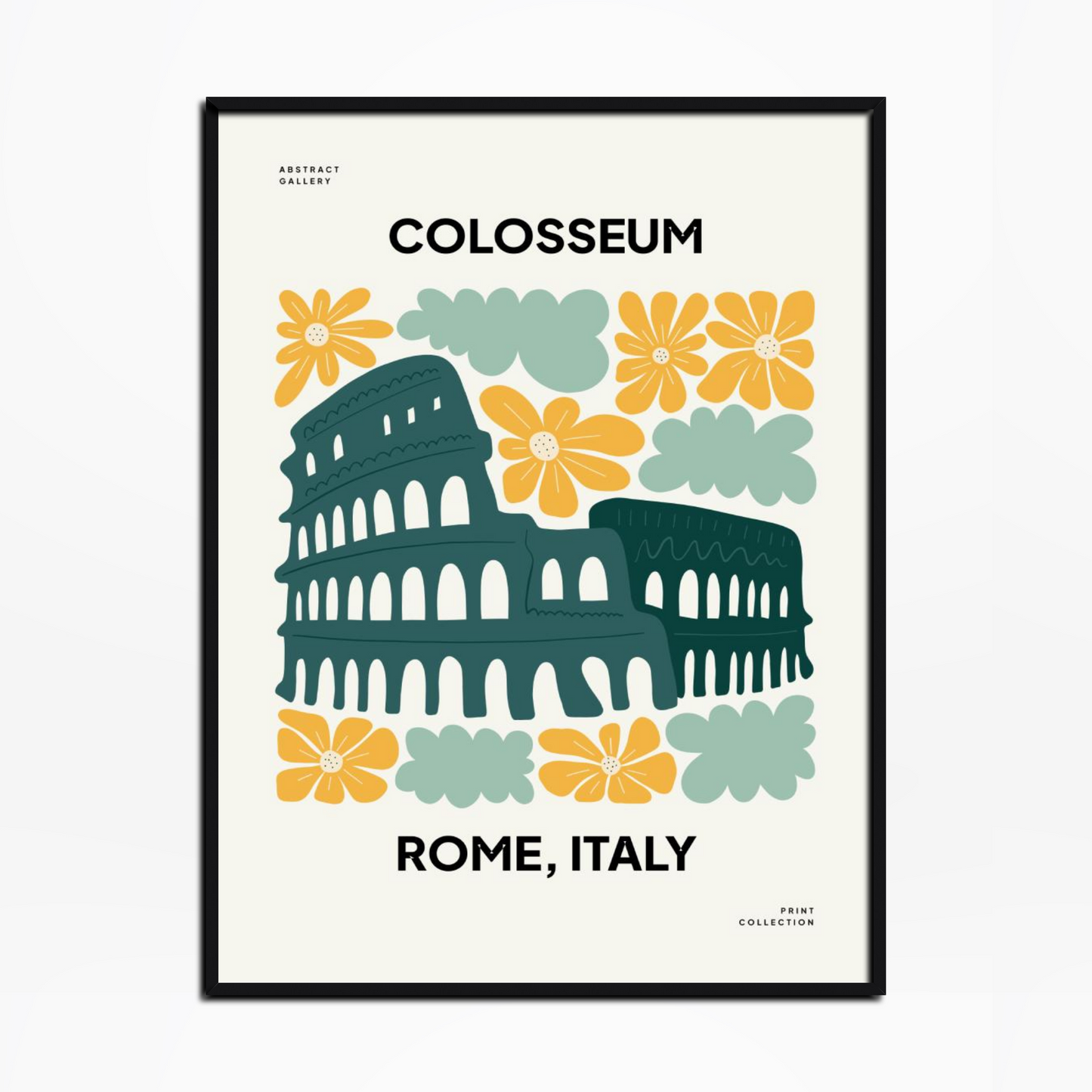 Colosseum Floral Print