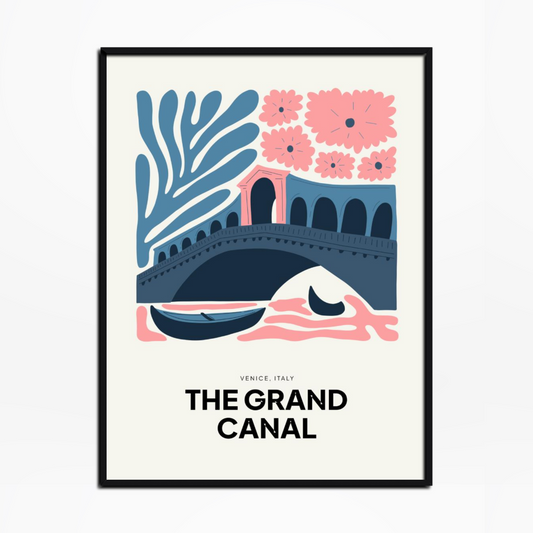 The Grand Canal Floral Print