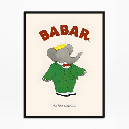 Babar Le Petit Elephant Poster