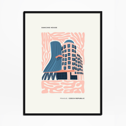 Dancing House Floral Print