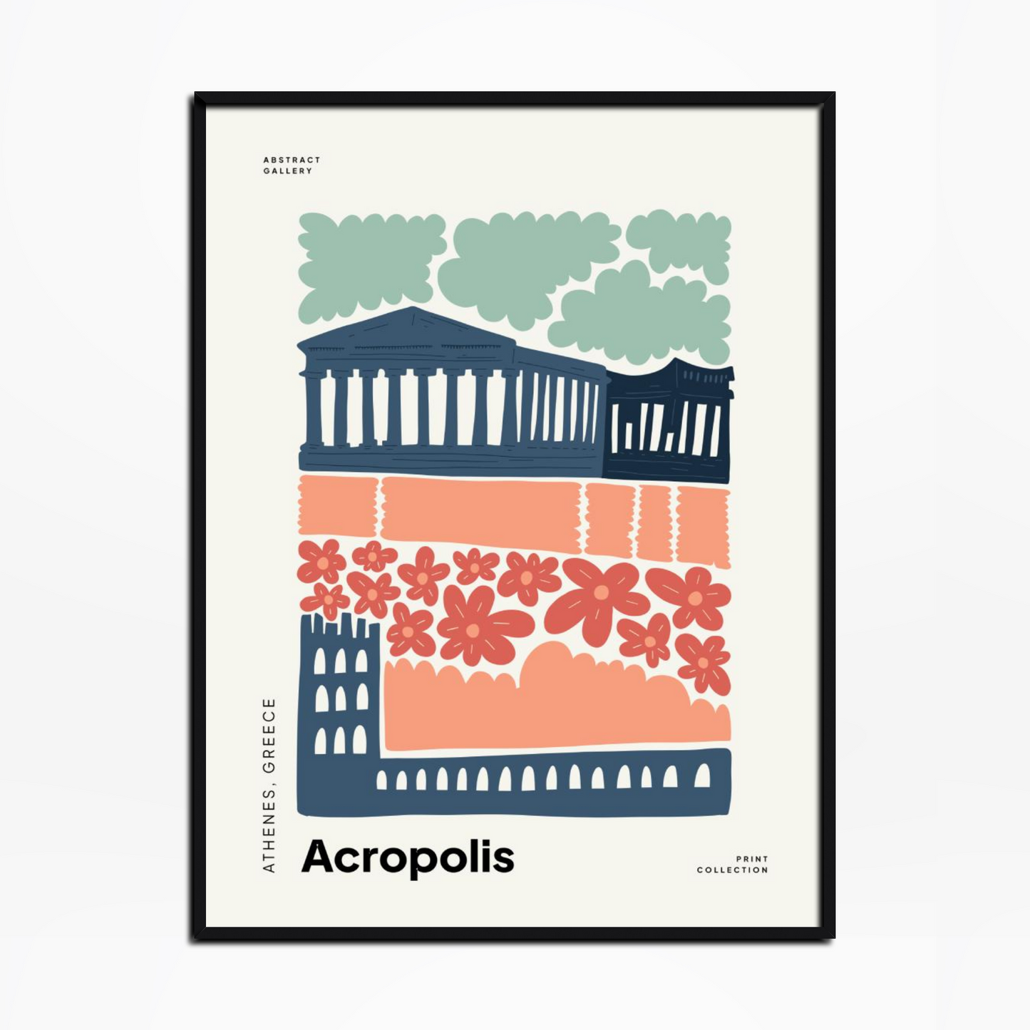 Acropolis Floral Print