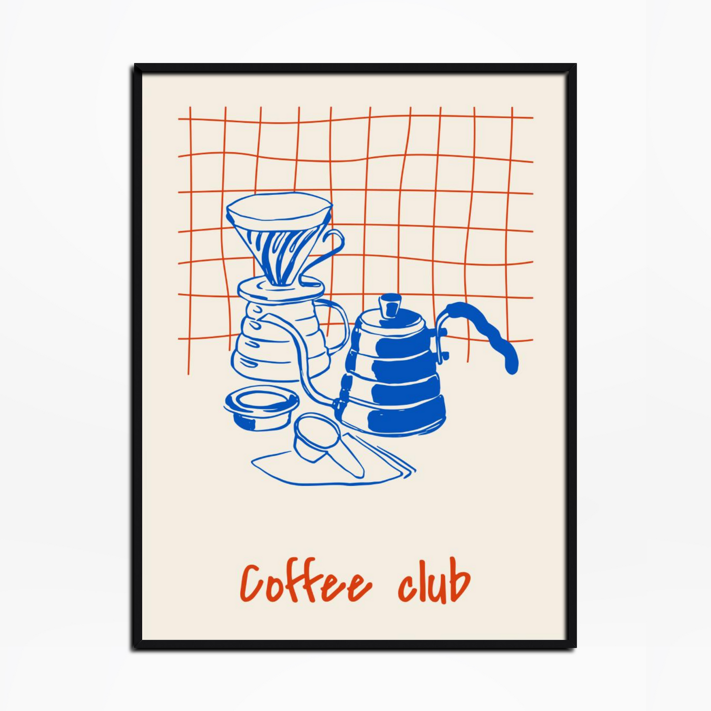 Coffee Club Print