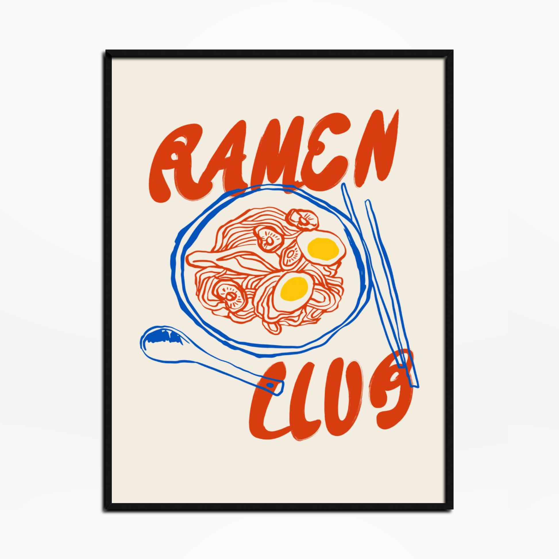 Ramen Club Print