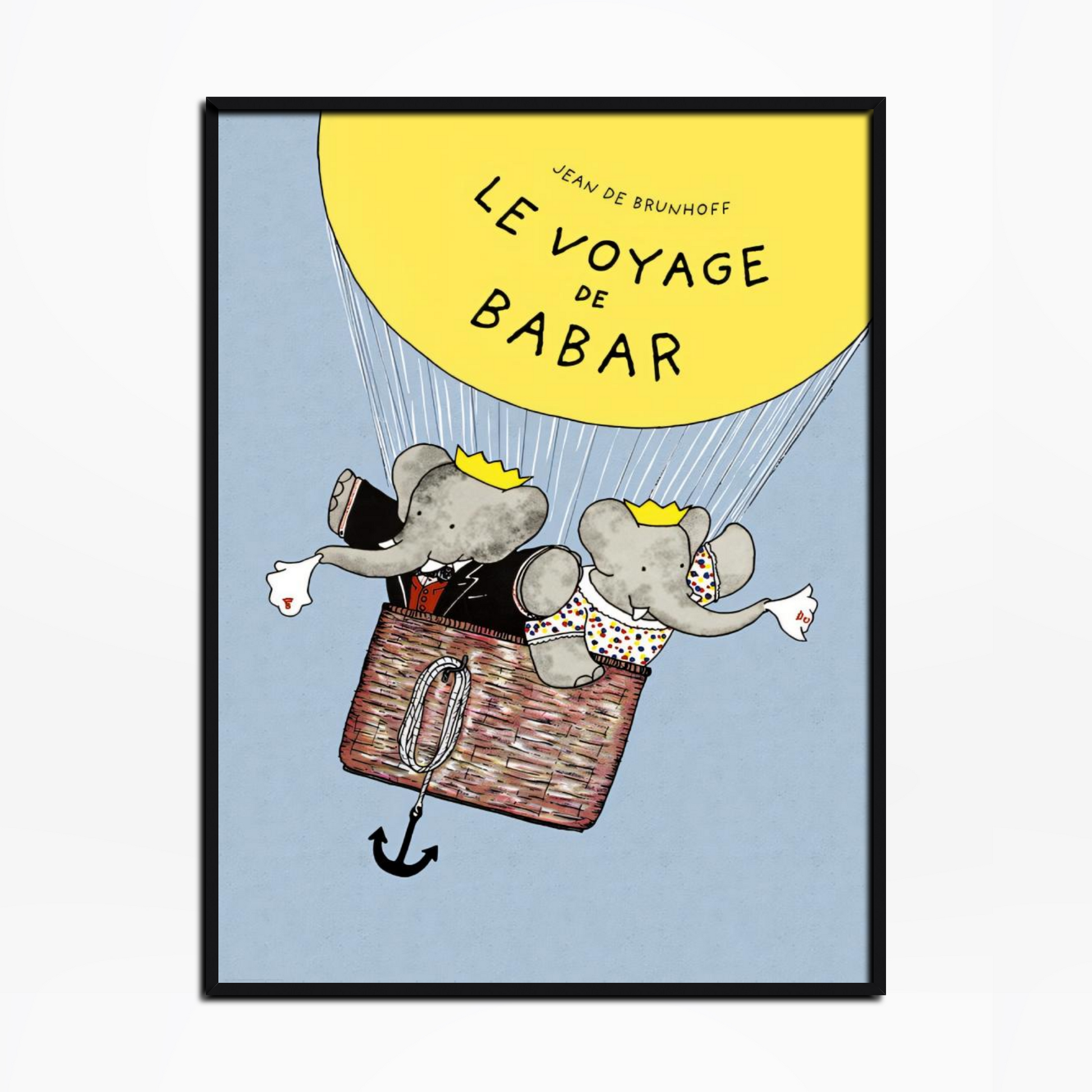 Babar Le Voyage Print