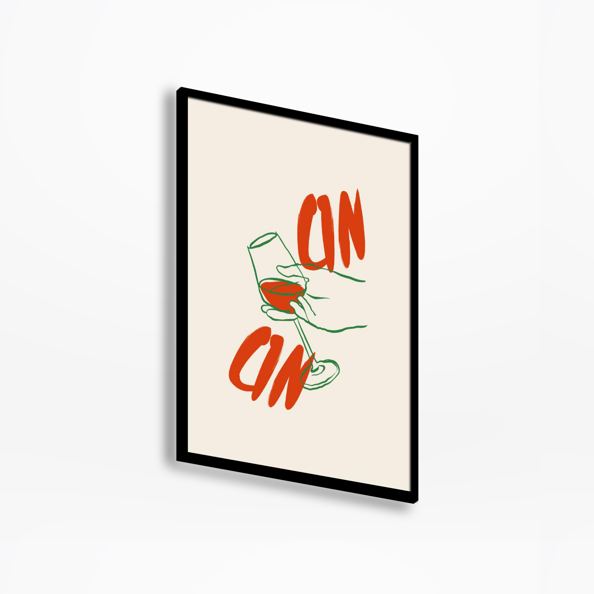 Cin Cin Wine Print