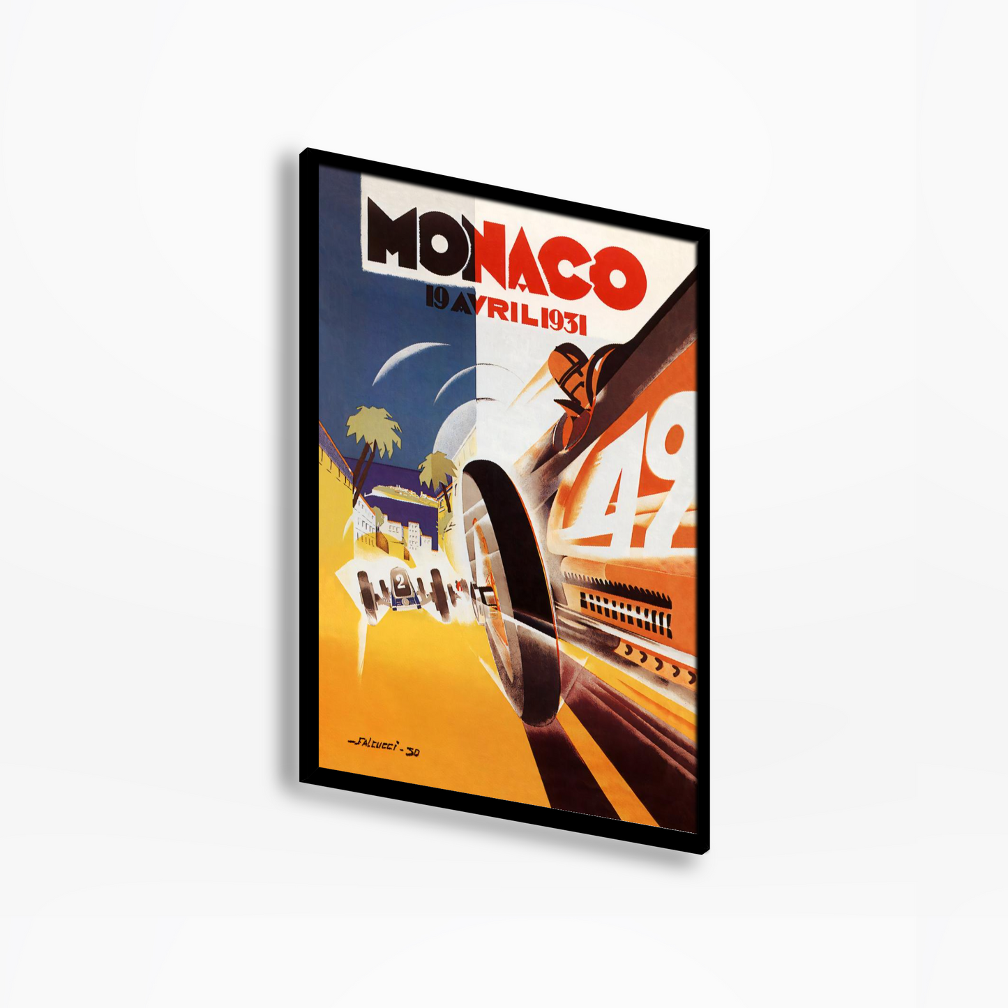 1931 Monaco Grand Prix Poster