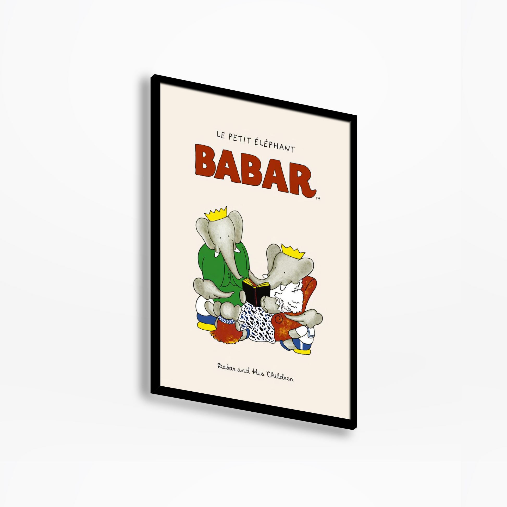 Babar And His Children Print