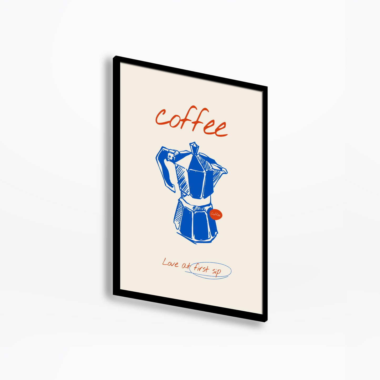 Coffee Love At First Sip Print