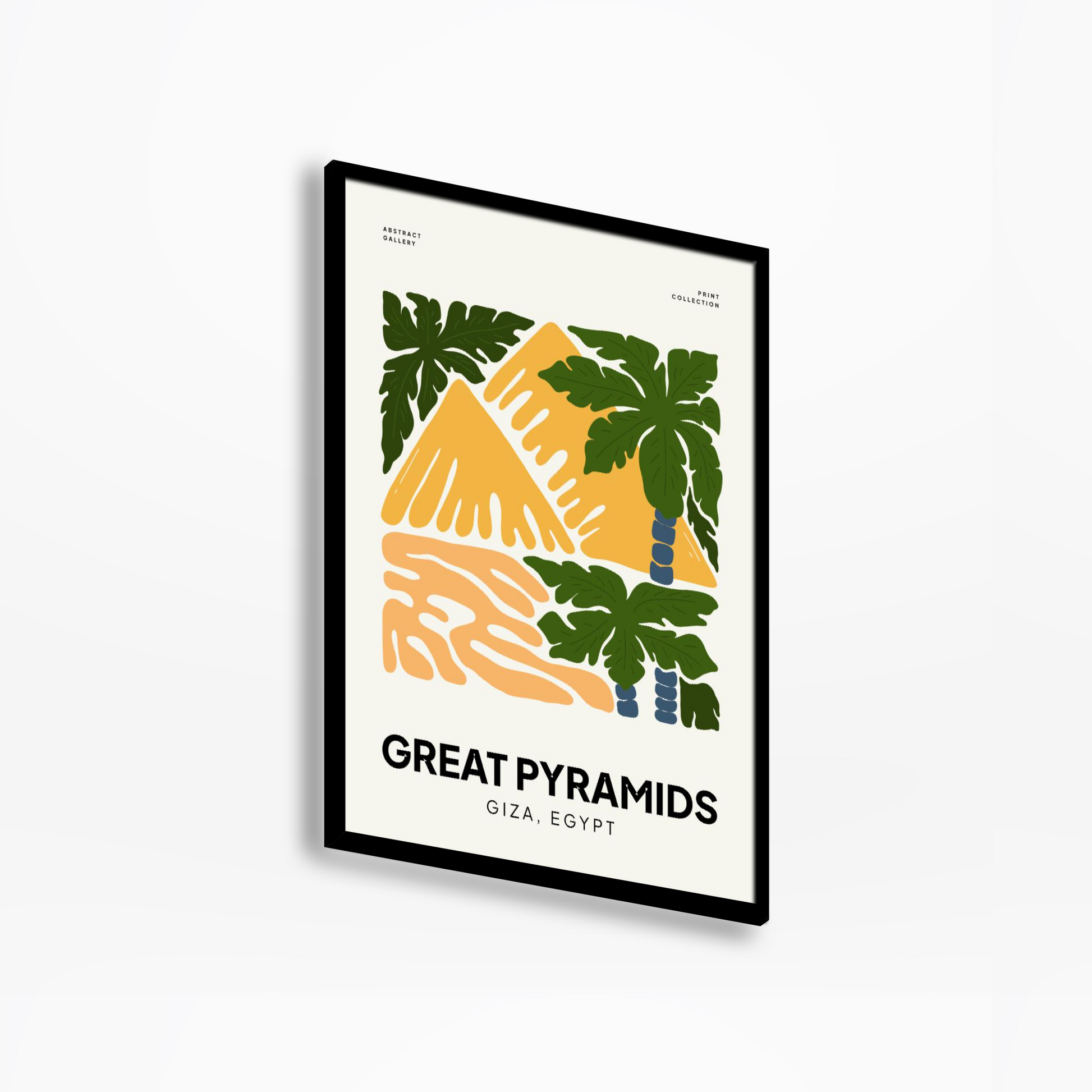 Great Pyramids Floral Print