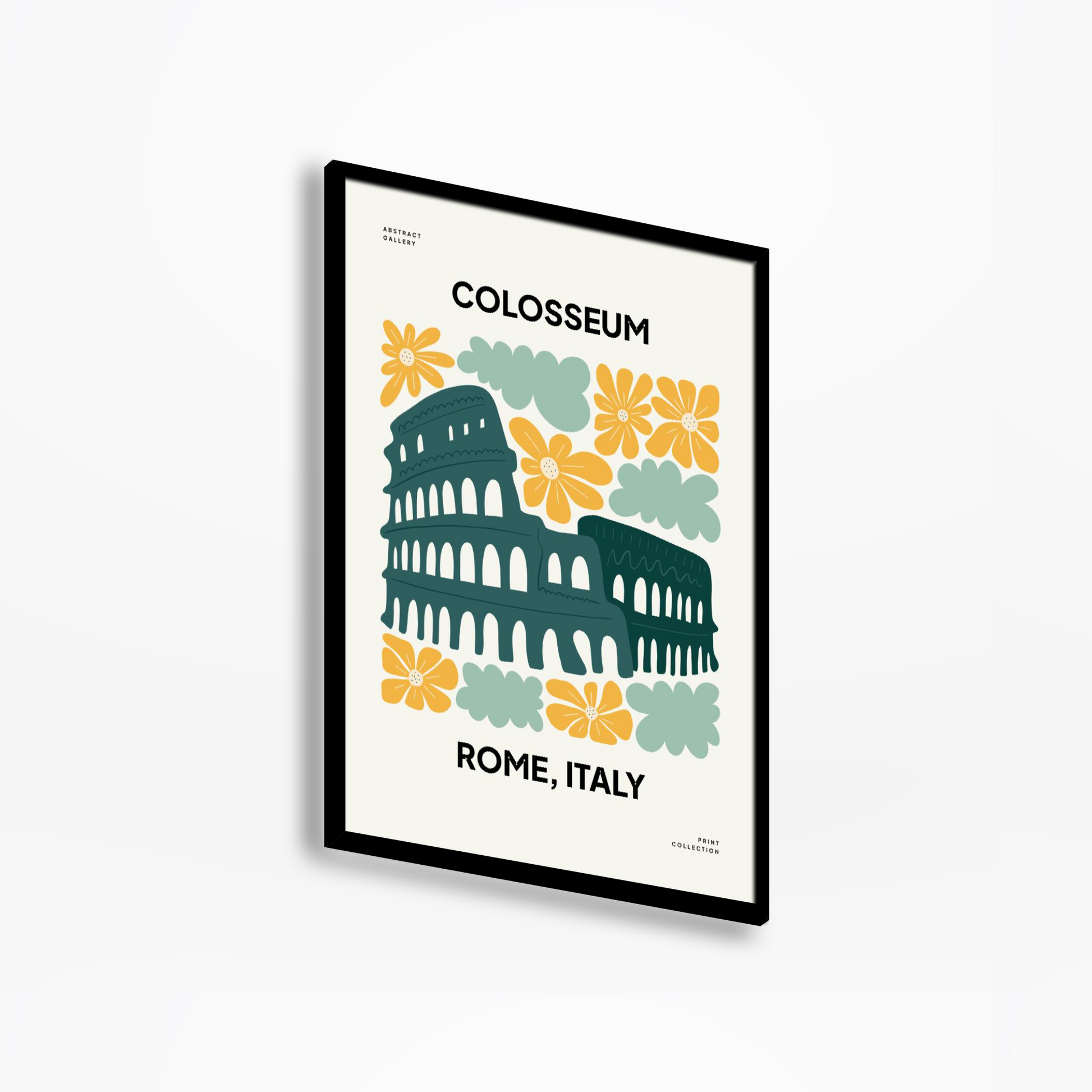 Colosseum Floral Print