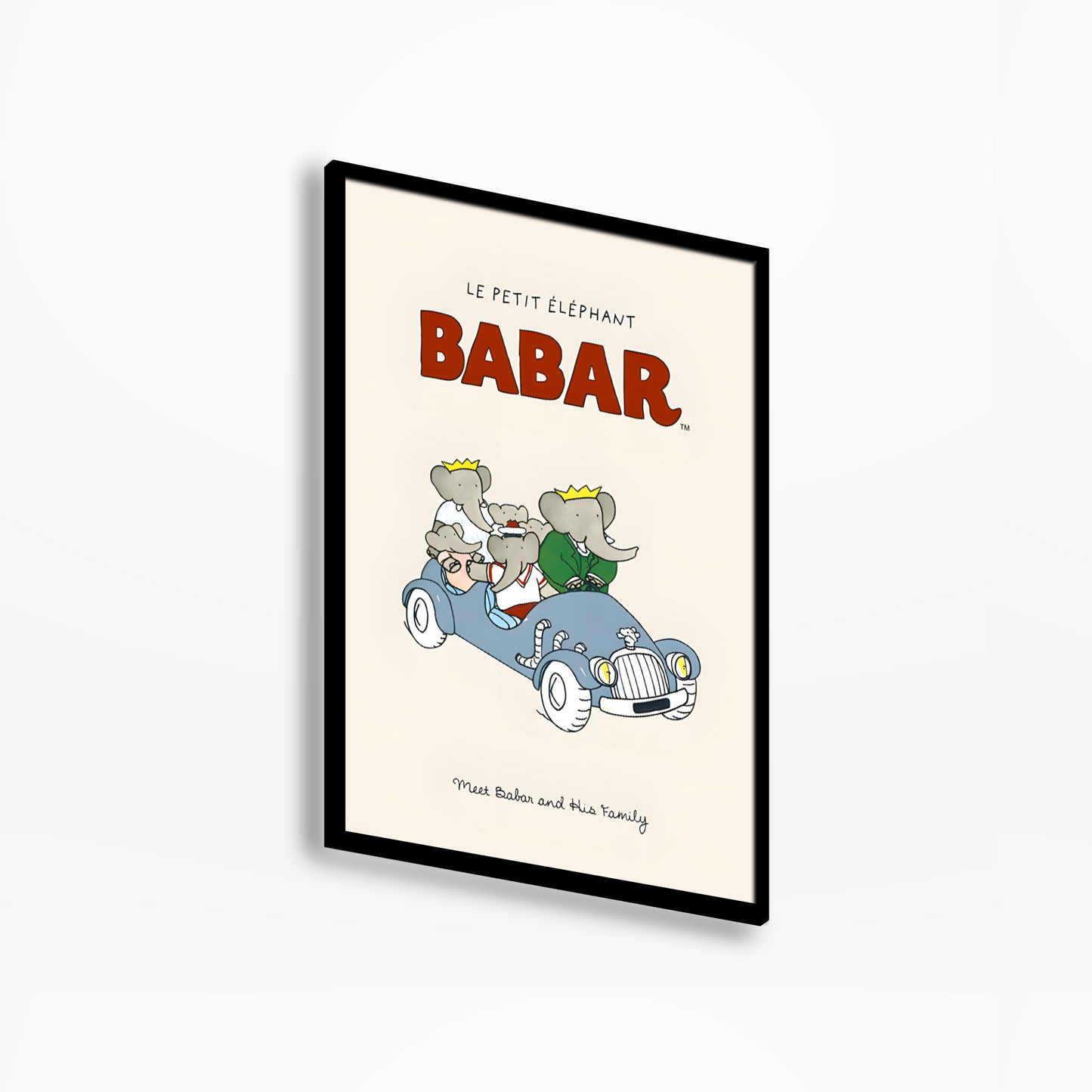 Babar And His FamilyPrint