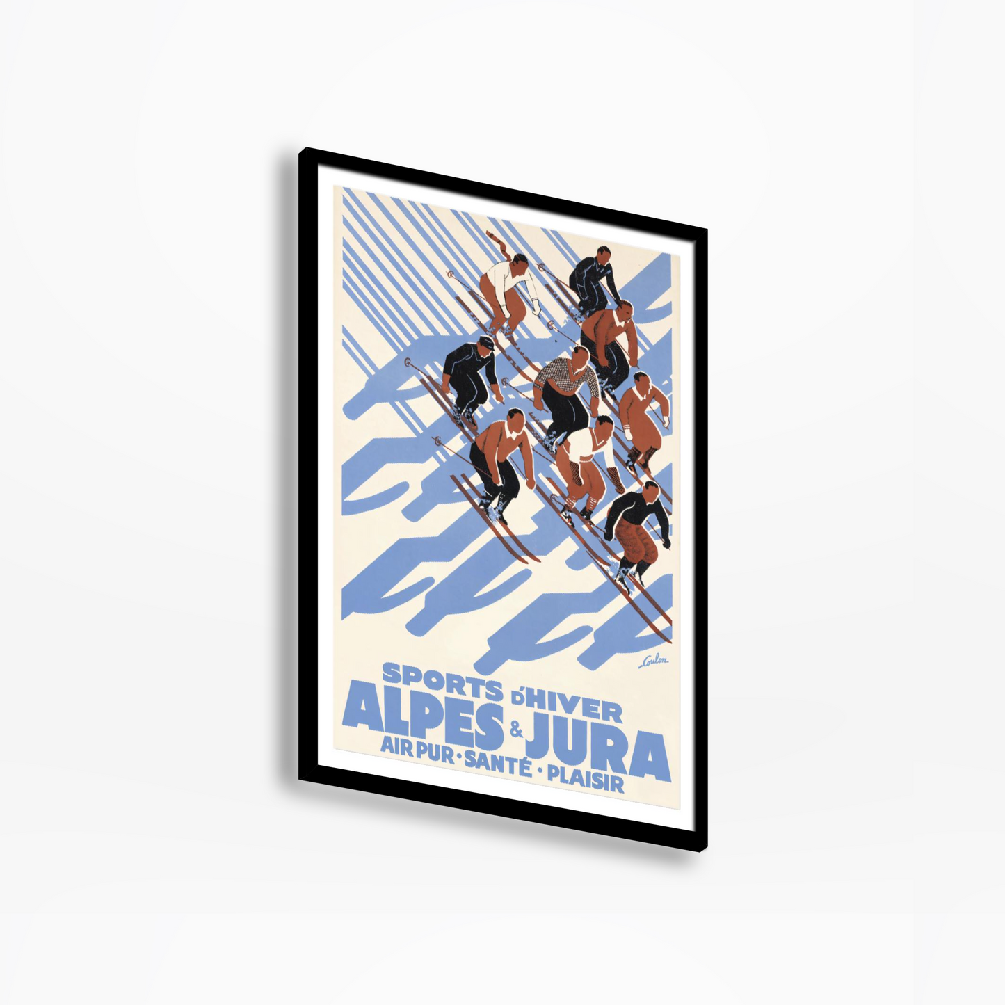 Sports D'Hiver Alpes & Jura Poster