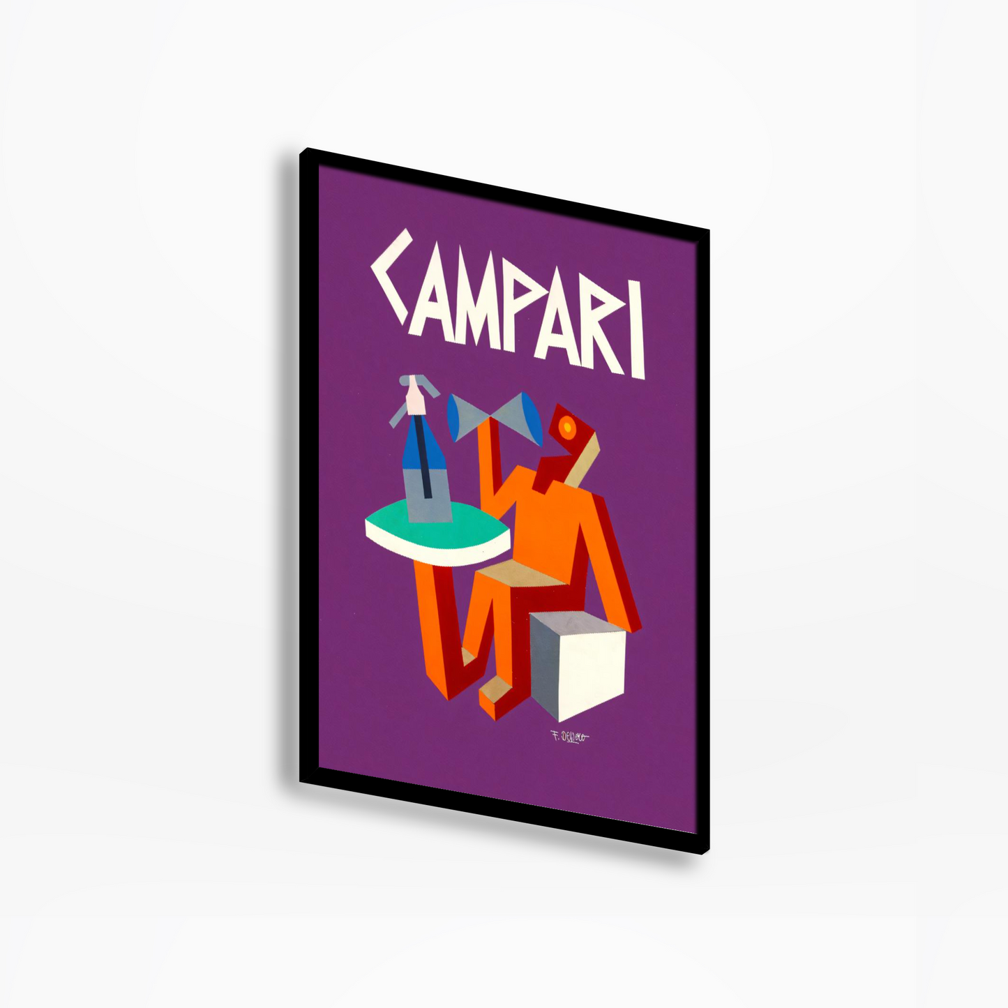 1927 Campari Drink Poster