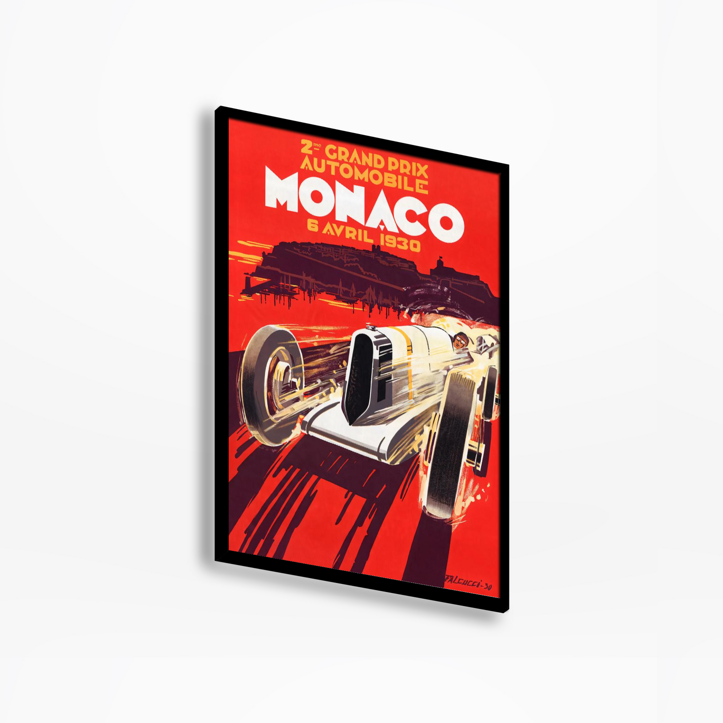 1930 Monaco Grand Prix Poster